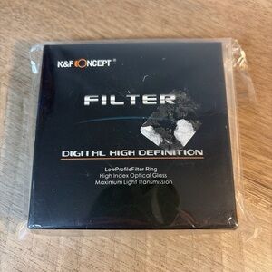 K&F Concept 77mm ND Black Digital High Definition Filter- New